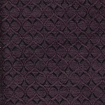 Osborne & Little GIOTTO F6141-07 Deep aubergine purple with black geometric diamond accents