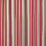 Osborne & Little GALWAY F6161-01 Raspberry red, cream and taupe with grey accents