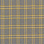 Osborne & Little MORLICH F6250-08 Medium grey with mustard yellow and black accents