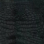 Osborne & Little LIMPOPO F6273-04 Deep charcoal black with subtle dark green undertones