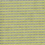 Osborne & Little RONDELLE F6400-09 Bright lime green with silver grey textured elements