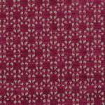 Osborne & Little TARKASHI F6402-01 Rich magenta with scattered beige flecks throughout