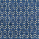 Osborne & Little TARKASHI F6402-10 Denim blue background with light cream speckles