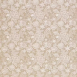 Osborne & Little ERAM SEQUIN F6447-01 Soft beige background with cream and white floral details