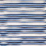 Osborne & Little CERIGO F6482-04 Navy blue, white and black horizontal stripes