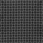 Osborne & Little ZANTE F6484-04 Rich jet black background with white ornamental tracery
