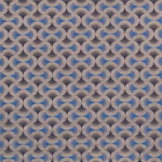 Osborne & Little DOVETAIL F6620-03 Soft cornflower blue with charcoal grey and beige tones