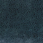 Osborne & Little KURI F6710-01 Deep teal blue background with navy blue spotted pattern