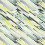 Osborne & Little CUBISTE F6864-01 Soft grey, pale yellow and mint green on cream background
