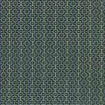 Osborne & Little ELLA F6871-06 Deep navy blue with lime green and teal accents