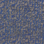 Osborne & Little LOTTO F6963-03 Cobalt blue and taupe grey with subtle metallic highlights