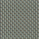 Osborne & Little PIQUET F6965-01 Soft duck egg blue with taupe and cream weave