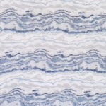 Osborne & Little PAMPERO F7160-03 Powder blue and navy with crisp white background