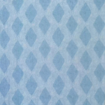 Osborne & Little BRISA F7167-03 Powder blue with light ice blue geometric pattern