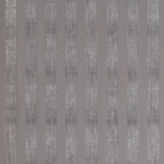 Osborne & Little CANALASSO F7184-01 Medium grey with metallic silver textured stripes