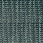 Osborne & Little PANERA F7201-01 Deep teal green with silver grey threads and subtle beige accents