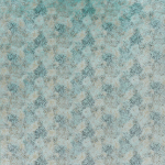 Osborne & Little ORFEO F7292-01 Soft aqua blue with metallic taupe and grey accents