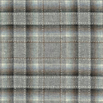 Osborne & Little JERMYN F7311-04 Light grey with pale blue and chocolate brown details
