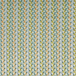 Osborne & Little MARVIN F7320-04 Mint green, mustard yellow and burnt orange with pale grey accents