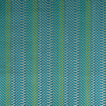 Osborne & Little SMOKEY F7322-05 Bright turquoise blue with seafoam green and mustard yellow accents