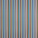 Osborne & Little VALLI STRIPE F7324-02 Turquoise, pink, orange and lime stripes on cream background