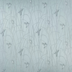 Osborne & Little REEDBIRDS F7371-01 Soft duck egg blue with delicate grey line detailing