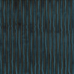 Osborne & Little CORNELIA F7421-04 Deep teal blue with chocolate brown vertical stripes