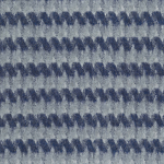 Osborne & Little MOUFLON TWILL F7430-06 Deep navy blue and pale grey with silver highlights