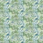 Osborne & Little HOTHOUSE F7440-01 Fresh mint green, pale sage and soft duck egg blue
