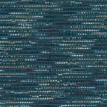 Osborne & Little REEF F7541-03 Deep teal blue with cream and gold highlights