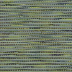 Osborne & Little WAVE F7542-02 Lime green, sage green and slate grey with beige undertones