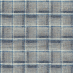 Osborne & Little BADIA F7570-04 Steel blue and light grey with cream grid lines