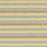 Osborne & Little TALAMANCA F7592-01 Bright yellow, sage green and taupe with cream background