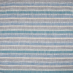 Osborne & Little TALAMANCA F7592-04 Navy blue, turquoise and grey with cream background