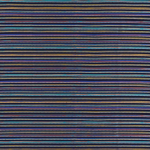 Osborne & Little KANDY F7596-04 Navy background with turquoise blue, gold and white horizontal stripes
