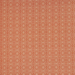 Osborne & Little KUBA F7664-01 Terracotta orange and beige with natural cream highlights