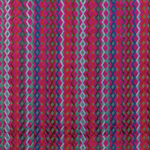 Osborne & Little BOSSA NOVA F7720-02 Magenta pink, turquoise and teal grey geometric arrangement