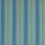 Osborne & Little CARIOCA F7721-03 Azure blue, sage green and cream vertical stripes