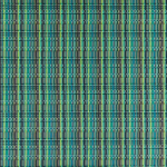 Osborne & Little GAVOTTE F7722-02 Teal blue with lime green and charcoal grey highlights