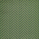 Osborne & Little VIVIANA STRIPE F7747-01 Forest green and beige with navy accents