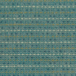 Osborne & Little LAVENHAM F7760-03 Teal and turquoise with cream and gold highlights