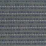 Osborne & Little LAVENHAM F7760-04 Navy blue with cream and light gold accents
