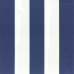 Osborne & Little PISA STRETTO F7790-09 Navy blue and white wide vertical stripes
