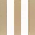 Osborne & Little PISA STRETTO F7790-18 Warm beige tan stripes alternating with off-white cream stripes