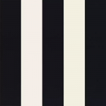 Osborne & Little PISA STRETTO F7790-22 Deep navy blue and cream stripes with strong contrast
