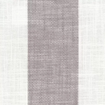 Osborne & Little PISA LARGO F7791-08 Taupe grey central panel with off-white linen borders