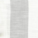 Osborne & Little PISA LARGO F7791-13 Soft silver grey and white textured stripes