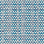 Osborne & Little SPLASH F7860-01 Bright turquoise blue with white and pale grey accents