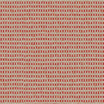 Osborne & Little RIVERINE F7862-02 Vibrant coral red and natural beige textured combination