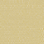 Osborne & Little TRESCO F7864-06 Golden yellow and cream textured weave with honeyed tones